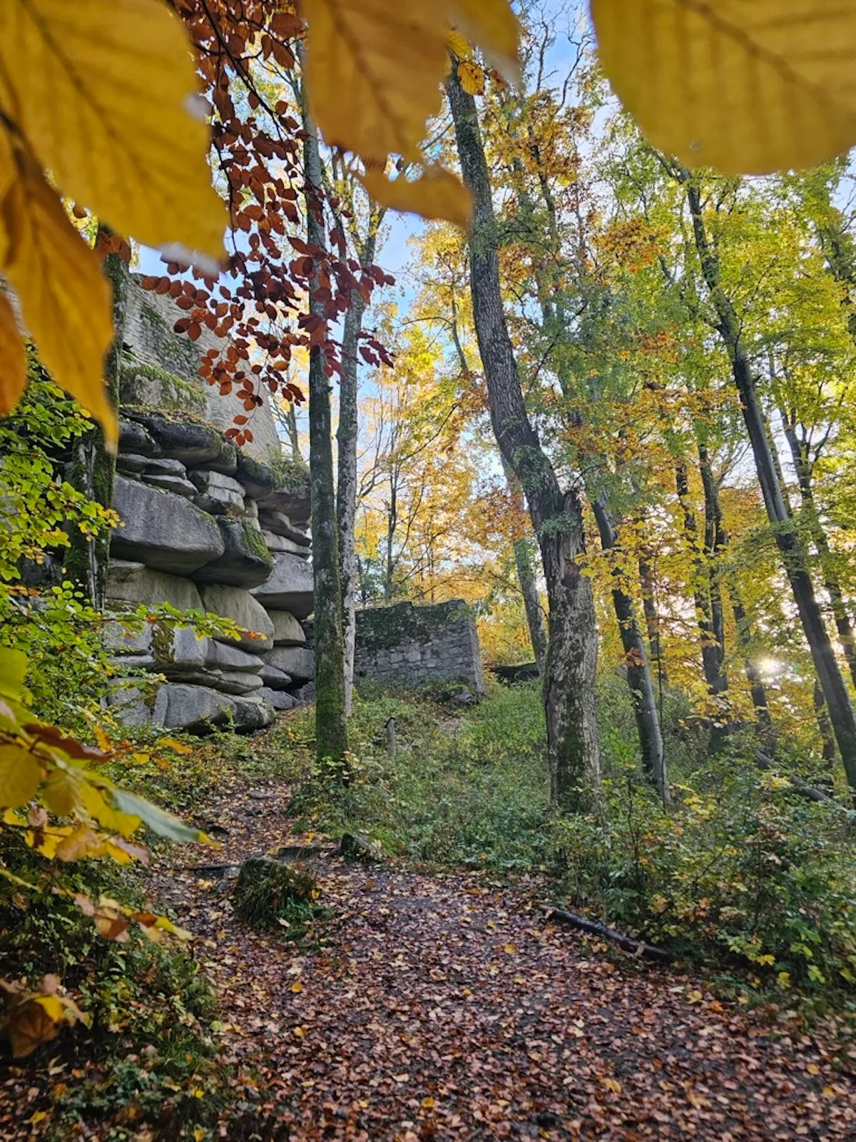 Perfektes Wetter begleitete uns den gesamten Tag über. Stehen bleiben war aber keine Option: es war knackig kalt. Perfektes Wetter begleitete uns den gesamten Tag über.